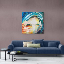 Colorful sunrise painting1